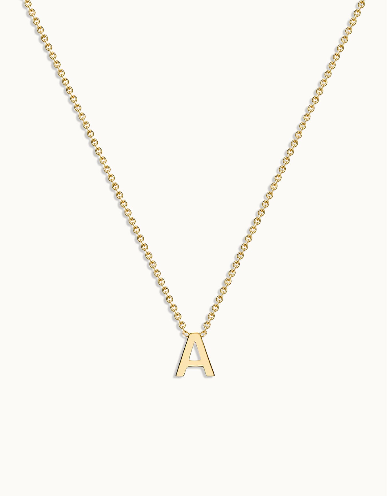 Gold Letter Necklace