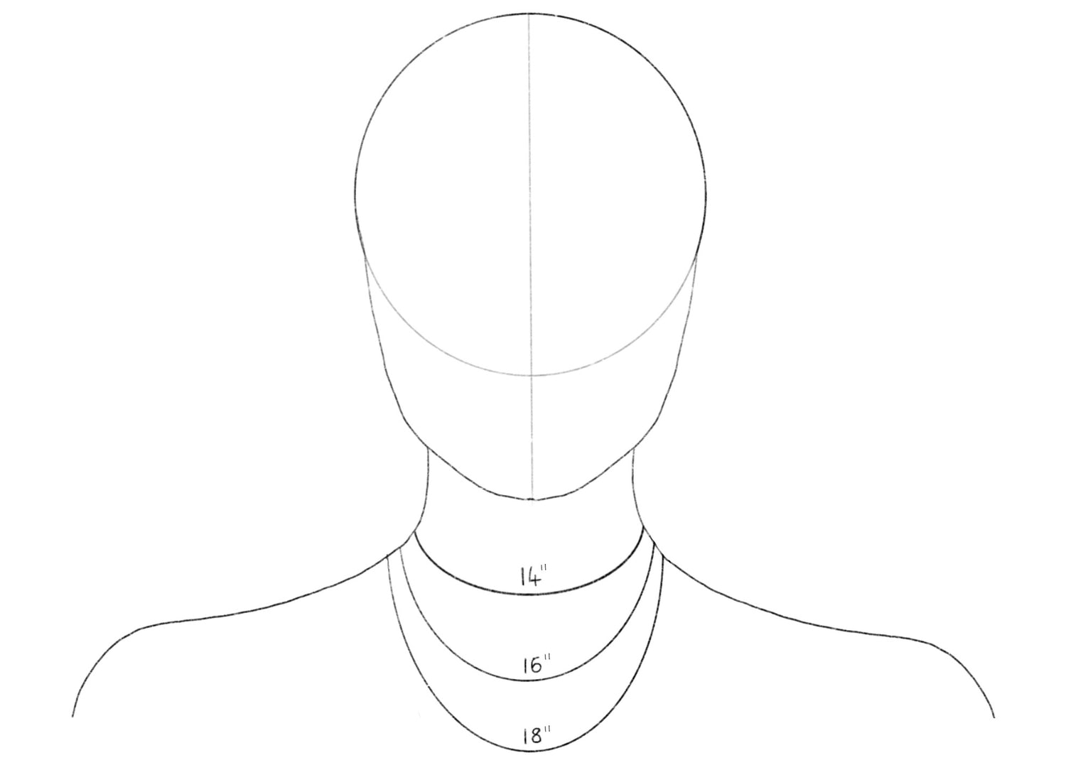 Mother & Metal Necklace Sizing