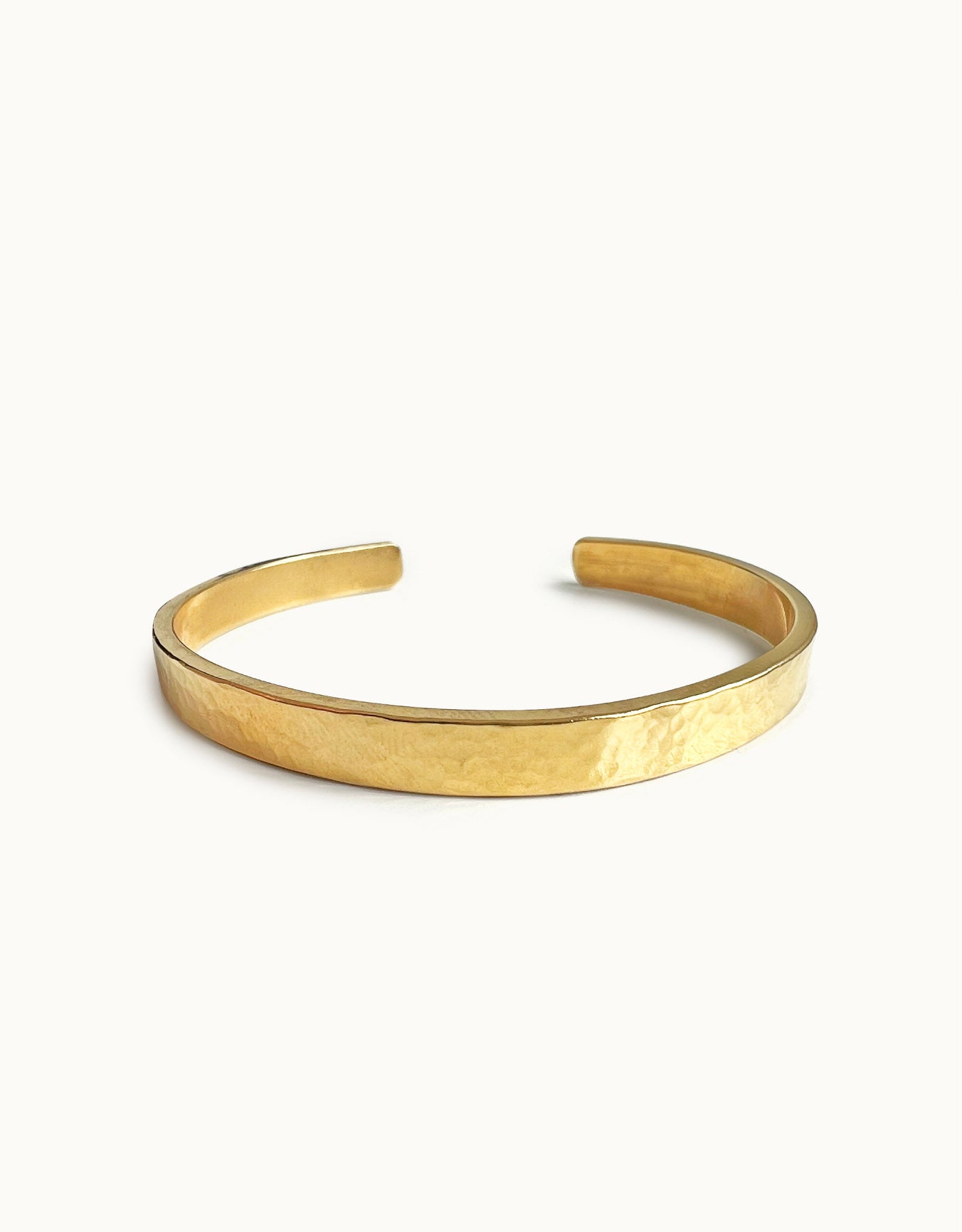 Handmade Gold Cuff Bracelet