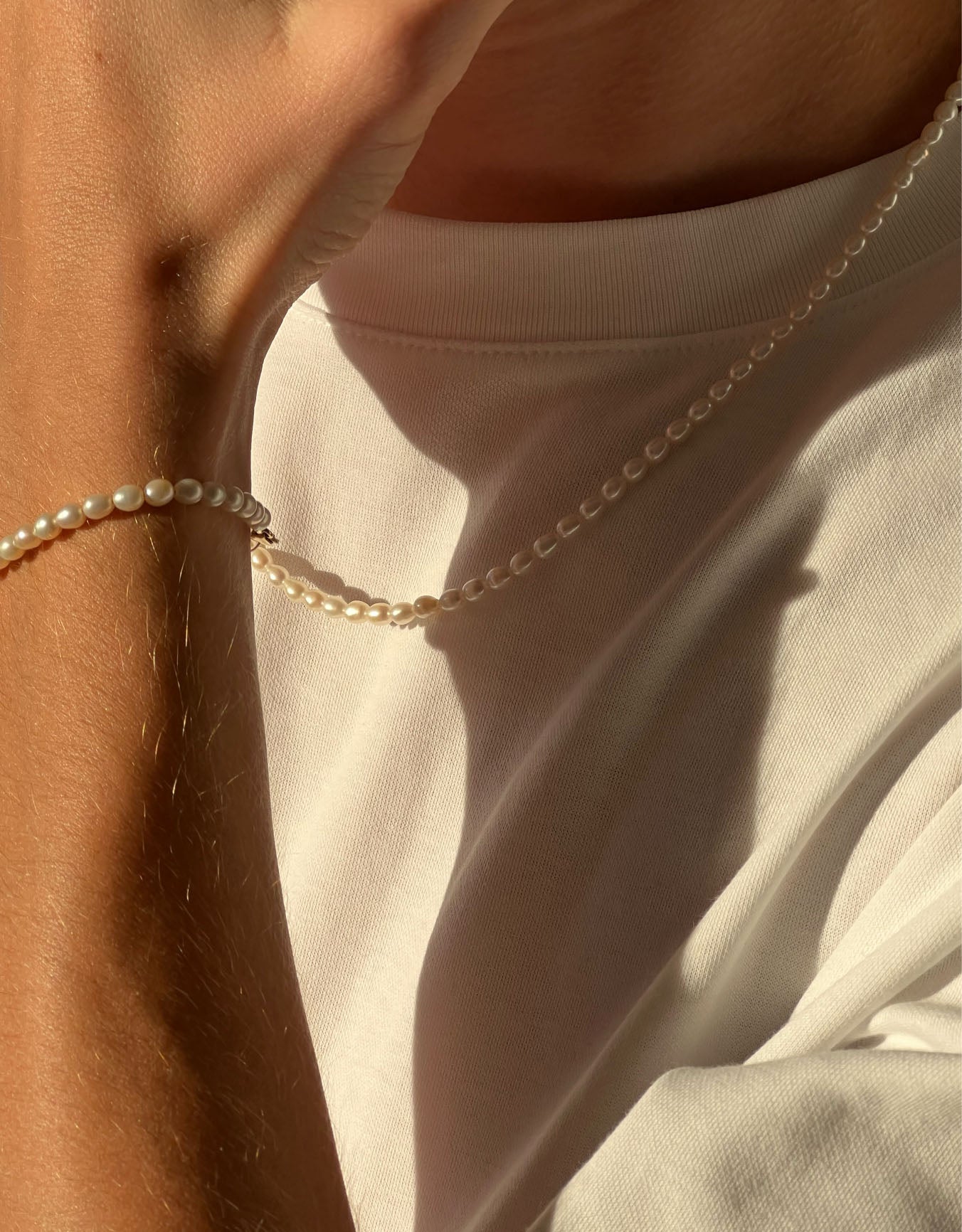 Handmade Freshwater Pearl Necklace