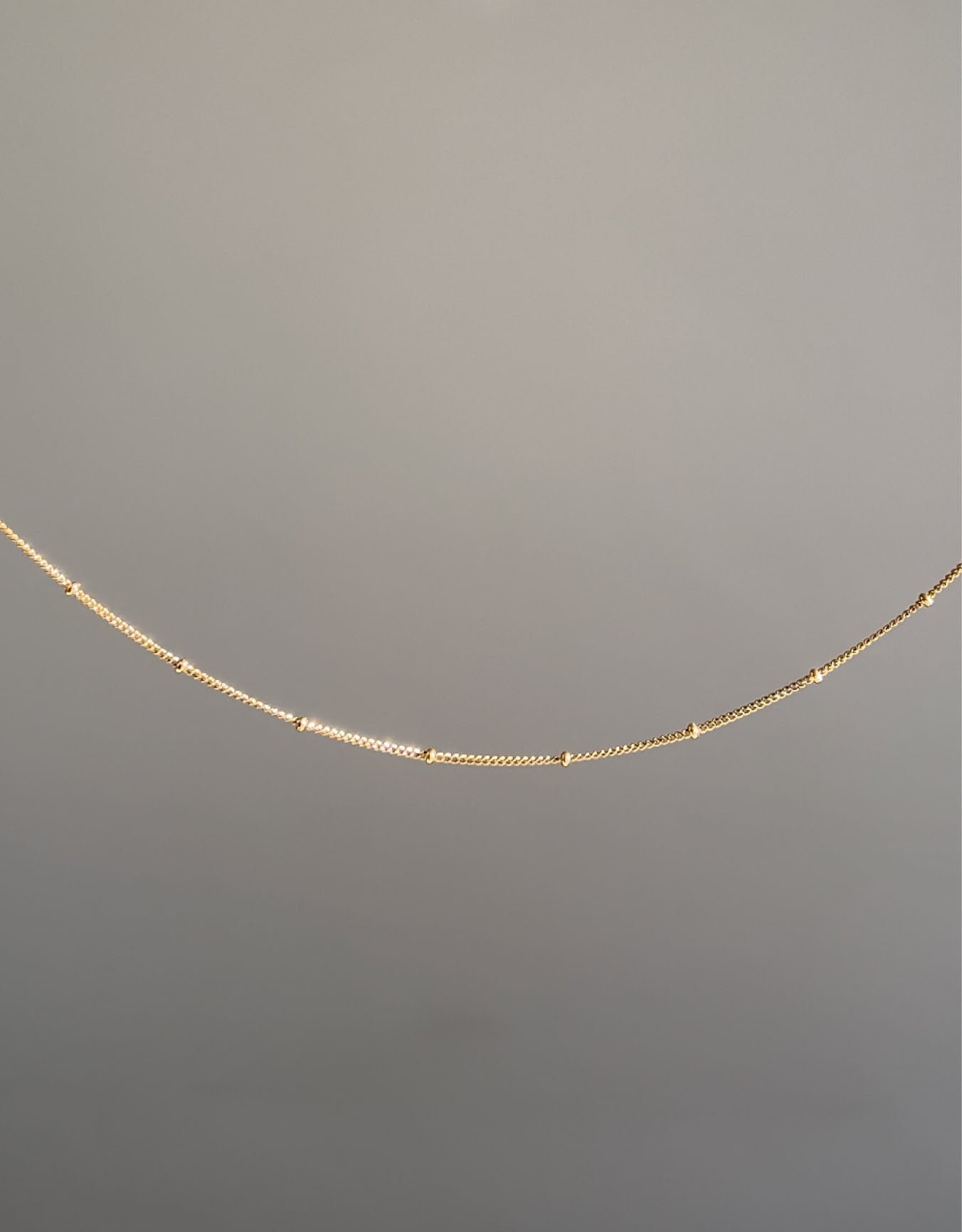 Handmade Gold Chain Necklace