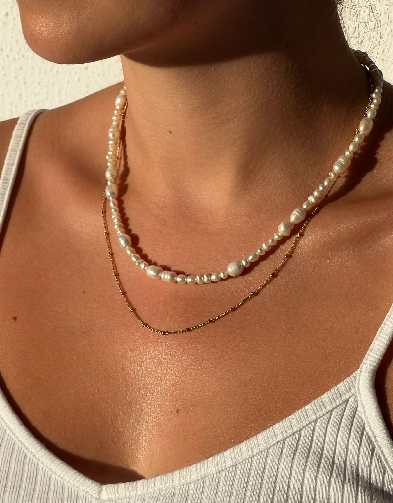 Handmade Freshwater Pearl Necklace