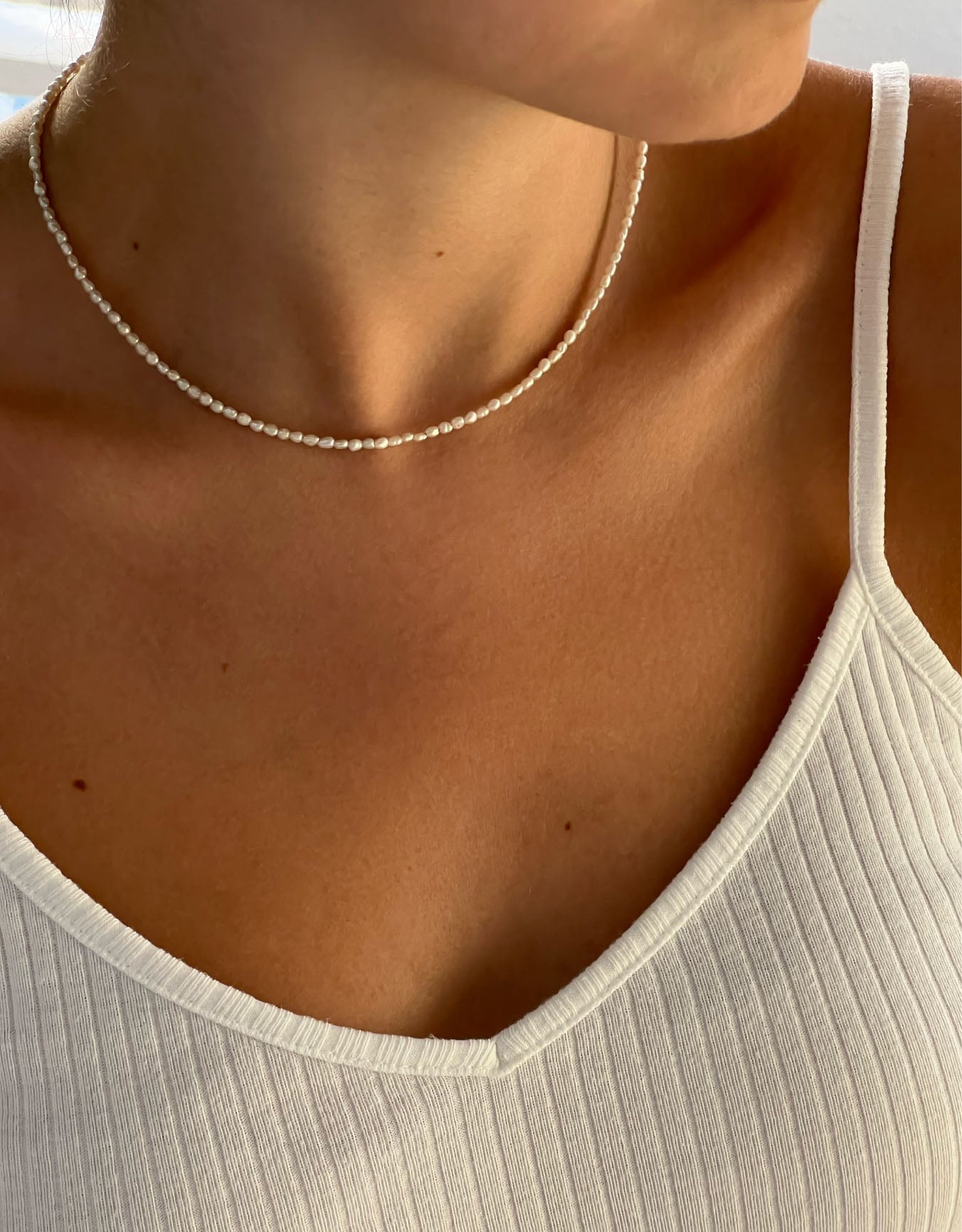 Handmade Freshwater Pearl Necklace
