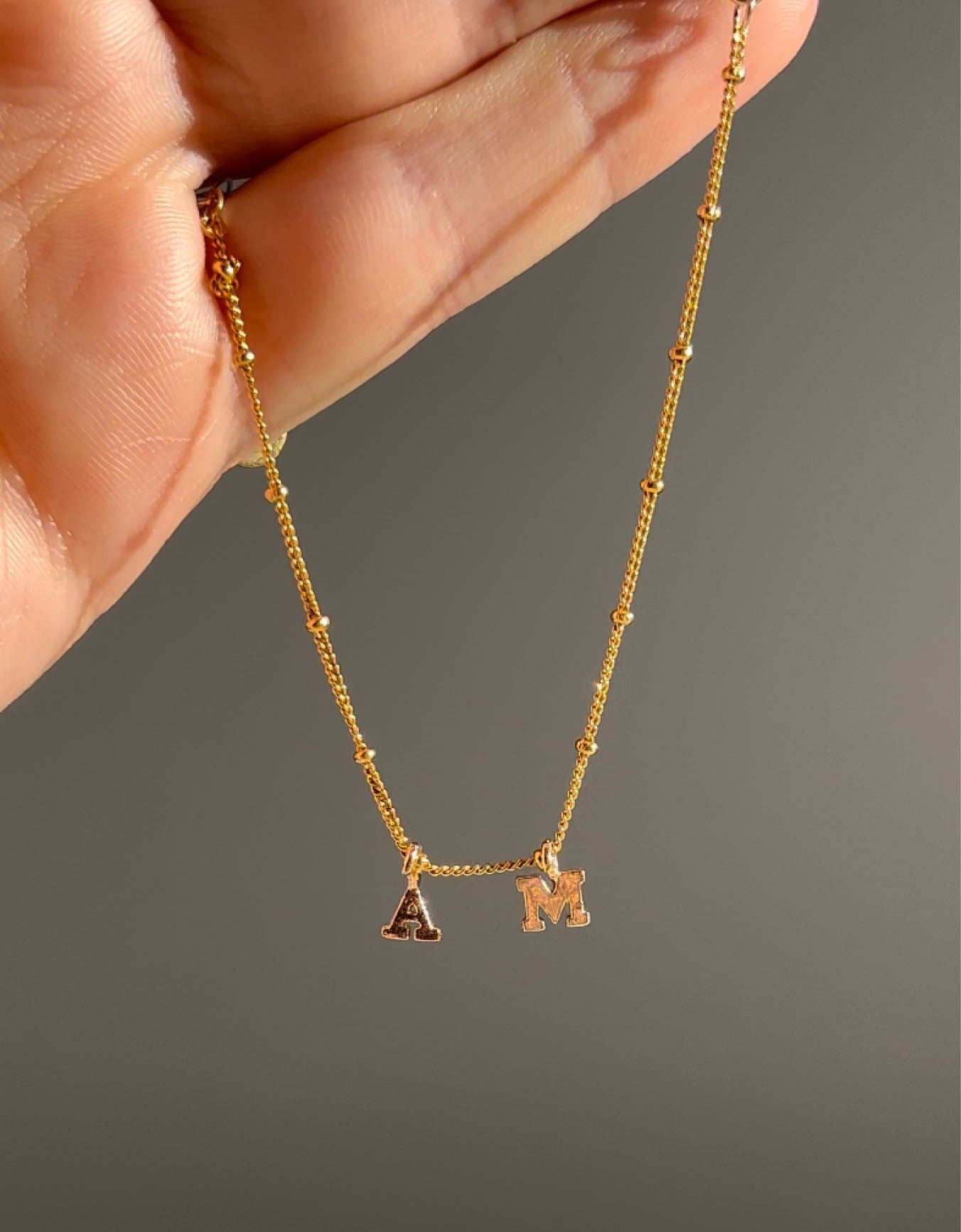 Personalised Gold Bracelet