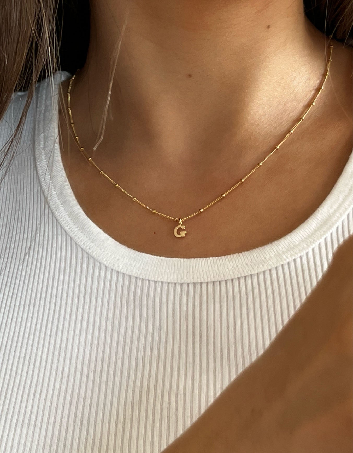 Personalised Gold Necklace