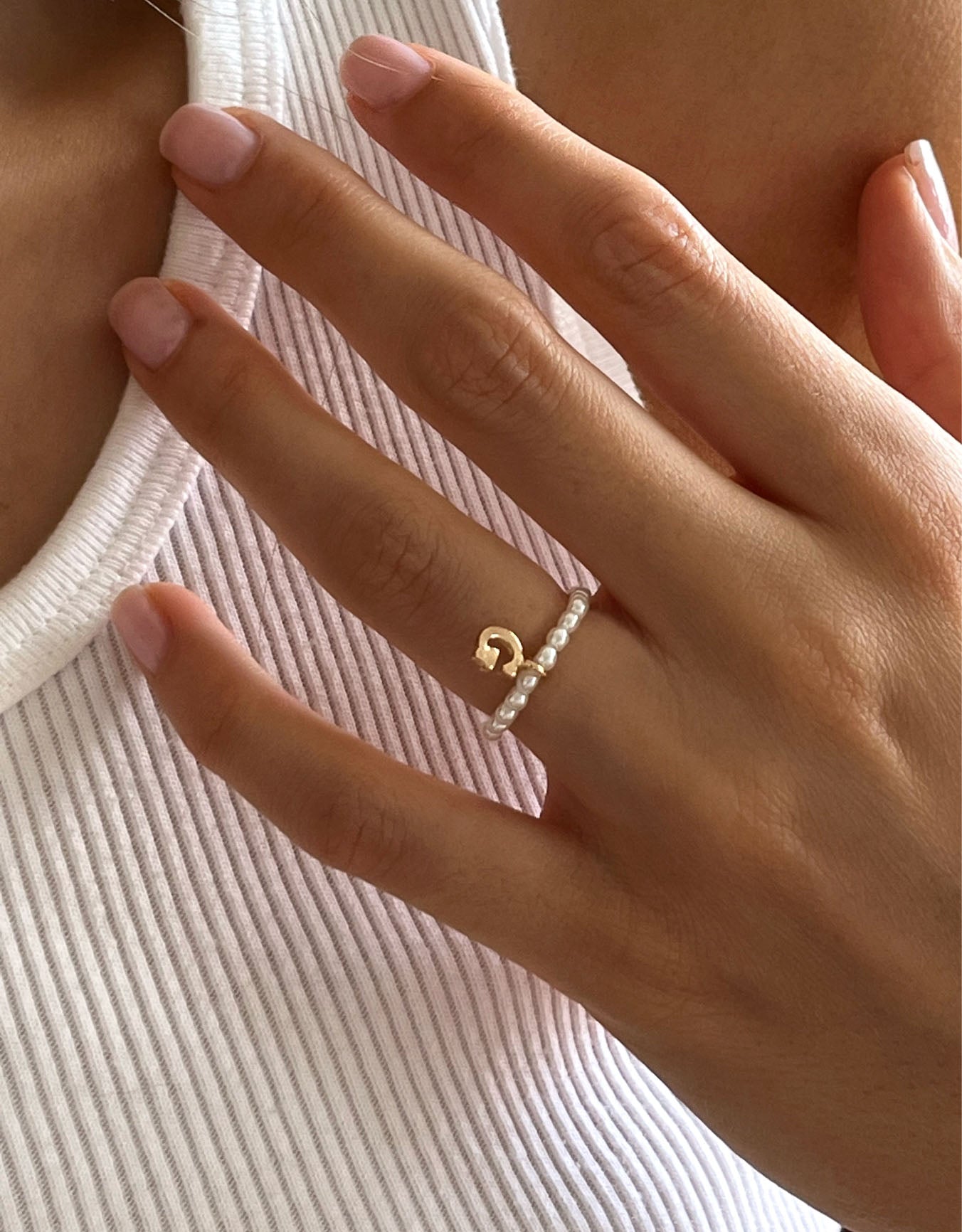 Personalised Freshwater Pearl Ring